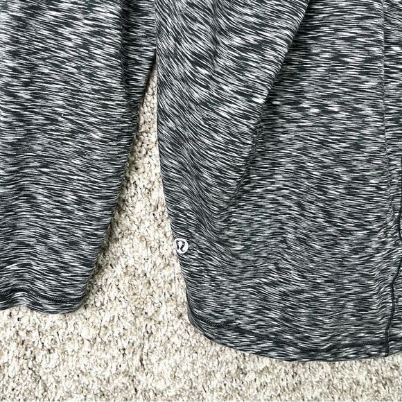 Lululemon Top Women’s 10 Get Set Spaced Out Space Dye Open Back Long Sleeve - Picture 3 of 5
